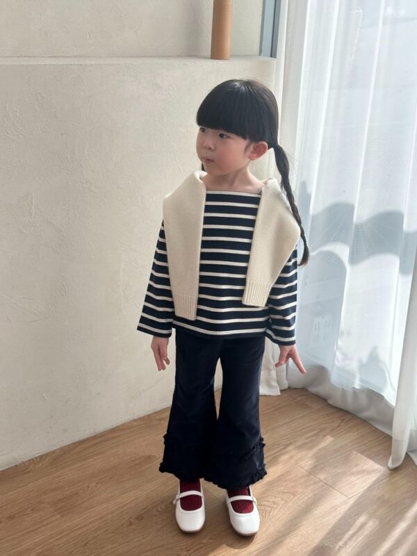 3A8BC3DA-004B-4895-89F3-1A99329CB333 〖預購〗歲月水洗經典橫條紋上衣