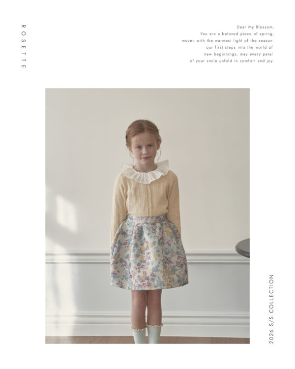 3F1E4599-E994-4337-B8C2-3AA0B853E452 〖預購〗Rosy 秘密花園碎花波浪短褲裙