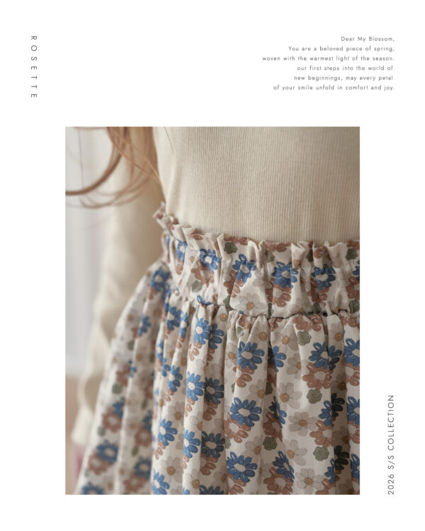 545EBEC5-E5FE-4768-8B03-31A04B4F84C2 〖預購〗May 繁花筆觸褲裙