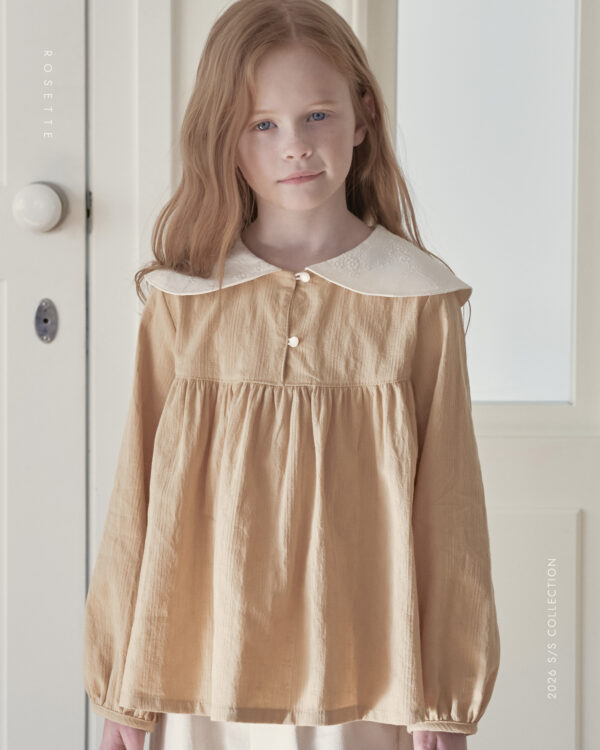 60FC4CD9-60E5-49D6-BCF0-7220ED8B83BF 〖預購〗Yuki 晨露感撞色翻領厚磅襯衫