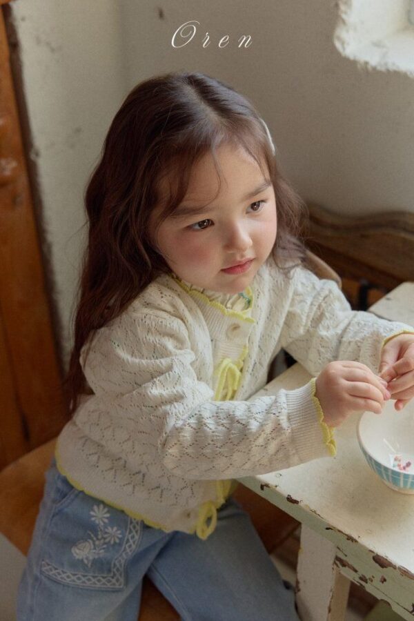 62E8BF7B-FFAE-49AC-B811-B3D7A103E72C 〖預購〗Amélie 扇形針織開襟衫