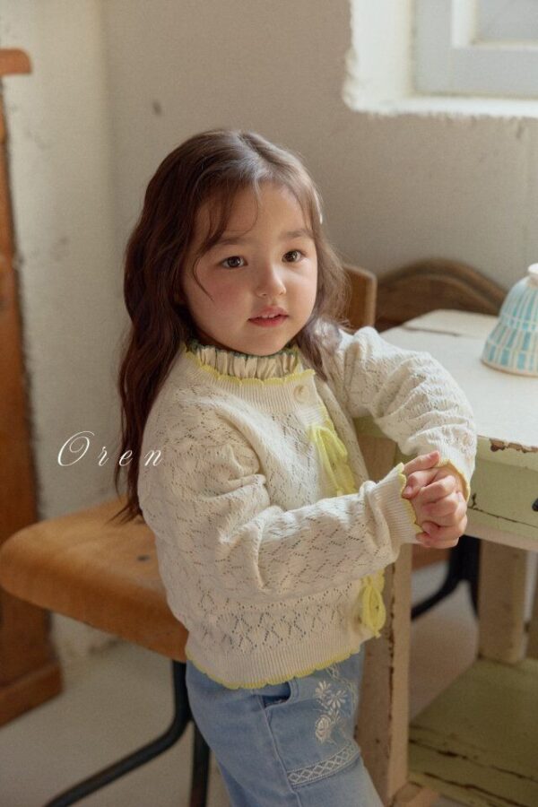 68A9F324-6A72-4BF9-A14F-82BCBBDF73B6 〖預購〗Amélie 扇形針織開襟衫