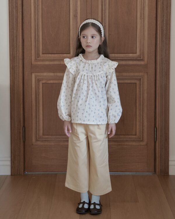 85E5CEE8-B1AB-444B-A411-882C7C27E487_1_201_a 〖預購〗桃樂絲碎花漫漫雲朵感襯衫