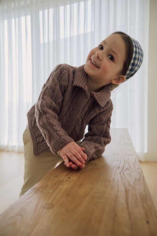 A38E29BF-49EC-47D1-8C7C-575402639C40 〖預購〗Sally 經典麻花質感開襟外套