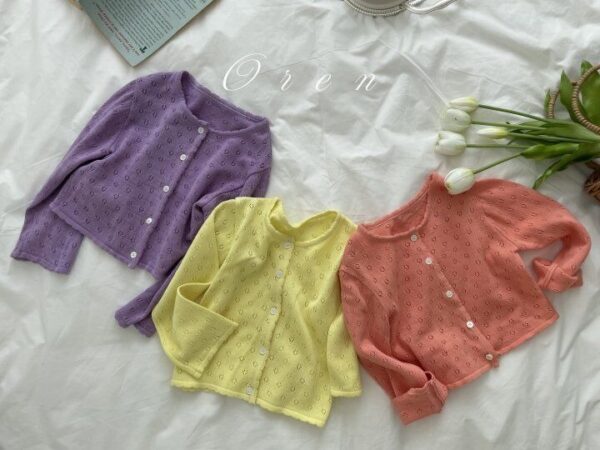 B8E97294-8A40-43B7-89B2-B74C0A48652F 〖預購〗 Rosaline 針織開襟外套