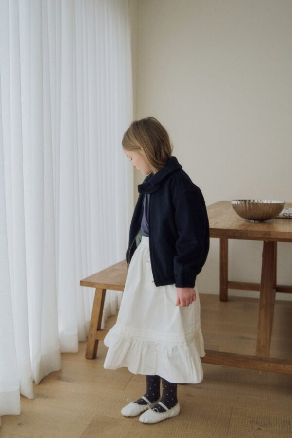 BD690468-B1E7-4409-B418-E857B67166DB 〖預購〗花語繫帶圍裙式質感長裙