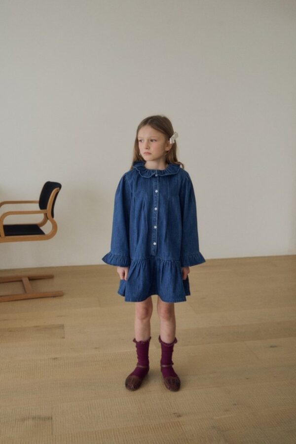 C3BEF147-B51A-4F22-A9A5-C22F5A4131FE 〖預購〗Lily 拾光質感水洗丹寧連身裙