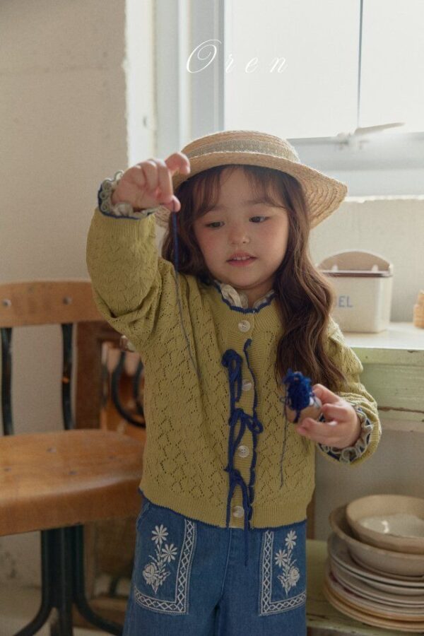 DE579386-2349-4922-A433-5E89A82CA243 〖預購〗Amélie 扇形針織開襟衫