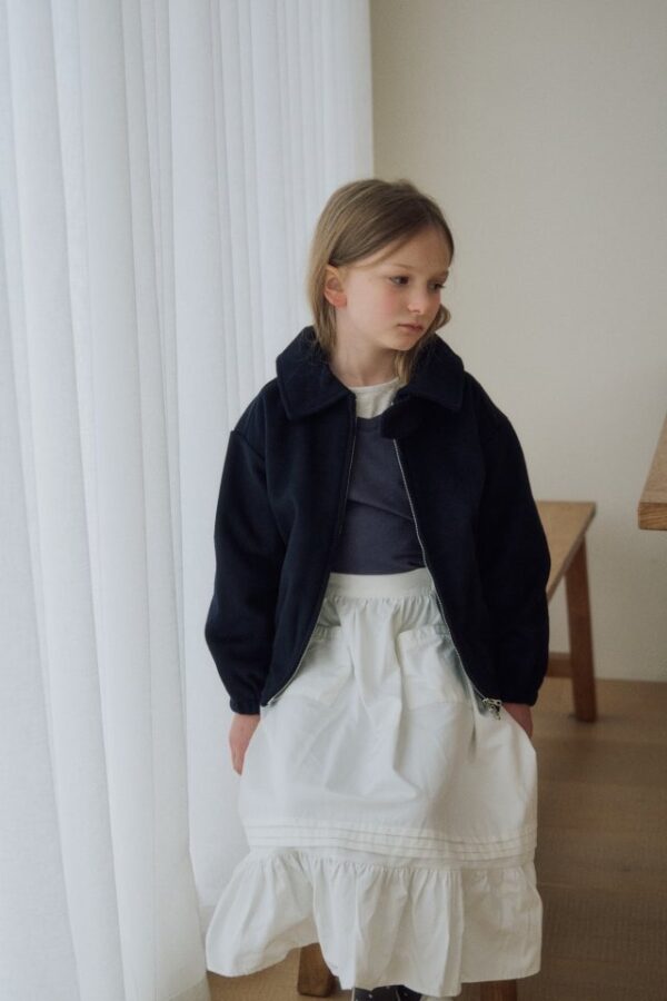 E9B5AC6F-8DA4-4888-8FD1-9FC7E6FA9D37 〖預購〗花語繫帶圍裙式質感長裙