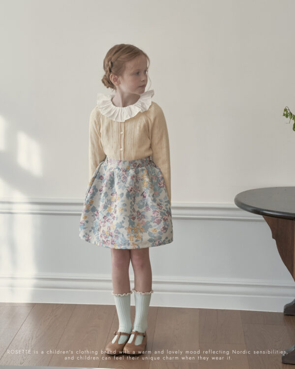 EDDA0C55-7783-4260-81E8-58B289310AEE 〖預購〗Rosy 秘密花園碎花波浪短褲裙