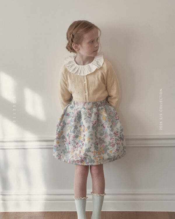 EF09FAB8-1FE1-4515-B237-5A878F36D560 〖預購〗Rosy 秘密花園碎花波浪短褲裙