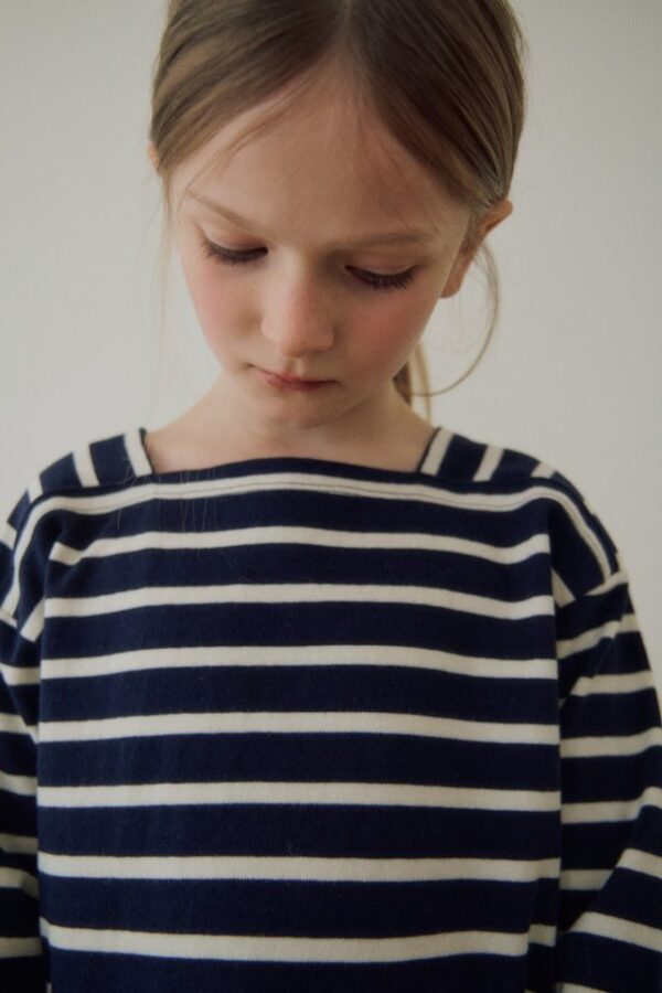 F10E7938-EFE0-48DB-8697-D325707028A8 〖預購〗歲月水洗經典橫條紋上衣