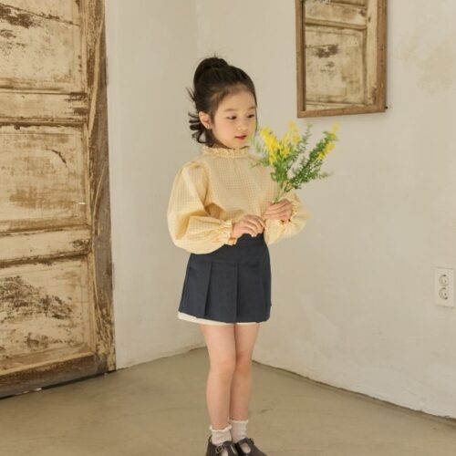 02404D7D-1693-4167-B857-583E88773139 〖預購〗褶皺詩篇層次感短褲裙