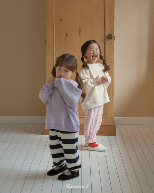 03C11CBB-91C9-4E5A-B536-DCF9841D268D 〖預購〗Smoothie 雙條紋舒柔棉質束口褲