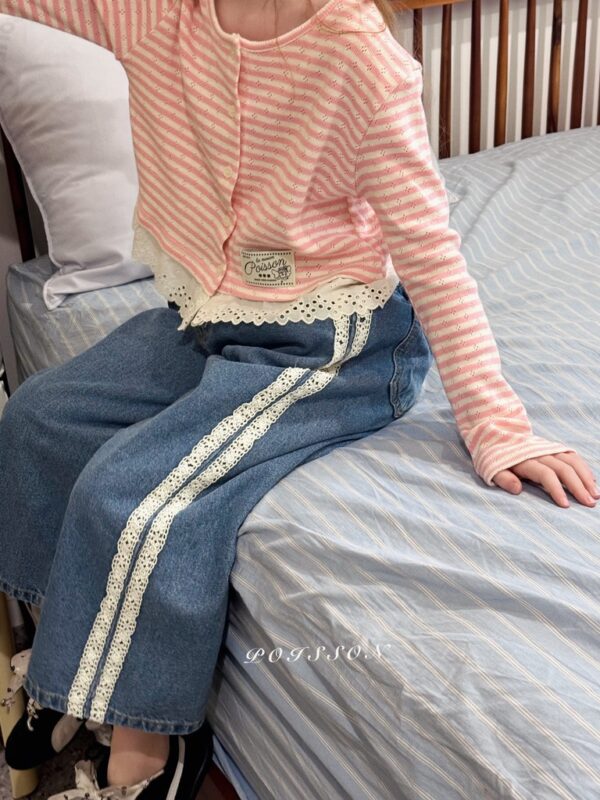 042E5A85-B4AE-4B20-8A4D-A17BB3A42052_1_105_c 〖預購〗Eloi 蕾絲拼接舒柔開襟衫