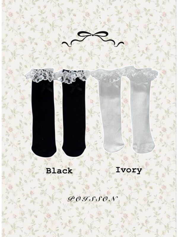 04386FE3-C9BB-466D-8CBF-FA996504EB6E_1_105_c 〖預購〗蕾絲邊飾舒柔純棉短襪