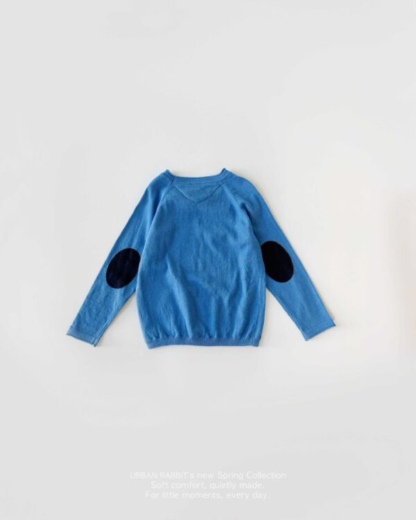 08A444B2-3788-43C2-B4A7-5022AA245C35 〖預購〗奶油濾鏡肘部補釘針織上衣