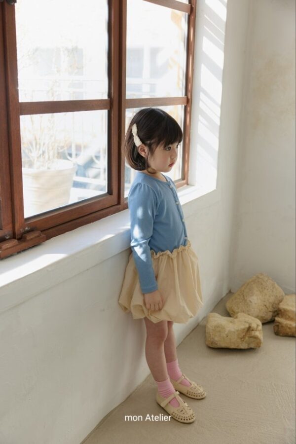 0E254070-F128-49A1-A4A0-B30201770A08 〖預購〗空氣感立體澎袖連身裙