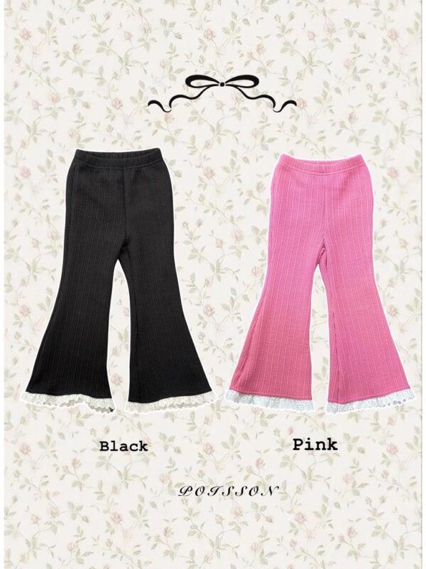 1C466076-556D-4A93-ACAB-B87D434E8B64_1_105_c 〖預購〗氣質蕾絲滾邊靴型褲