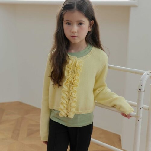 1E7D5E19-1BA5-4F46-A17E-E66F1FF1A99F 〖預購〗法式荷葉疊穿針織套裝