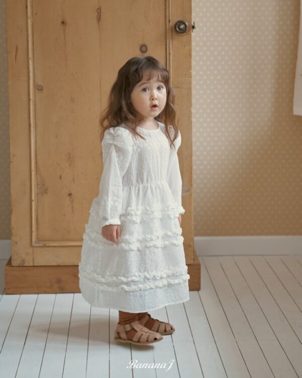 1F8E1AD7-1434-45A0-A538-1F1F3B545E37 〖預購〗Blanc 純淨感蕾絲刺繡連身洋裝