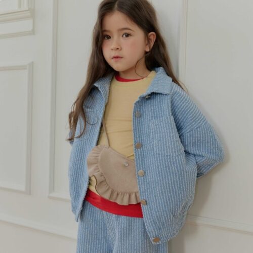 24329B2C-6E14-4FCF-9EA5-A59EA37B5C3F 〖預購〗磨砂質感麂皮荷葉半圓腰包