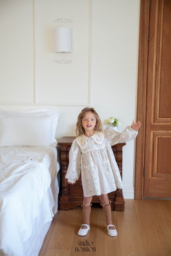 2B00DAD0-A406-41A8-8C6B-2FFA3A60C998_1_105_c 〖預購〗花徑信箋領片洋裝