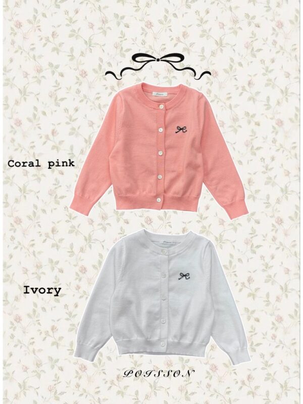 2C097AE4-319C-42C6-AC0E-F0A0267DC2C7_1_105_c 〖預購〗法式蝴蝶結刺繡針織衫