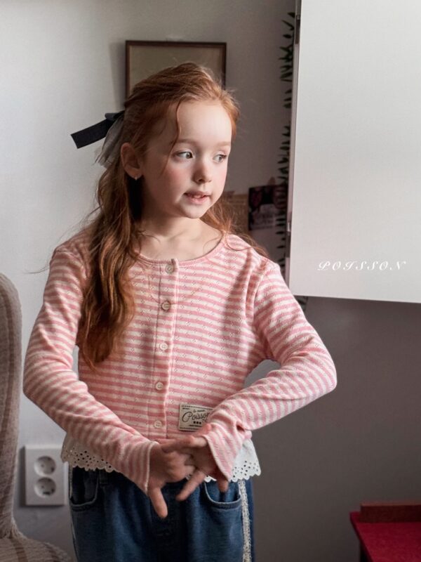 2D706AA7-31E4-48DA-A633-1E4DDC5F9F8A_1_105_c 〖預購〗Eloi 蕾絲拼接舒柔開襟衫