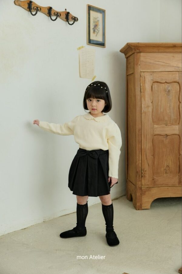 2FEB09BE-FC47-45F0-9659-D1F2AD15EDC5 〖預購〗繫住春光蝴蝶結裝飾短褲裙