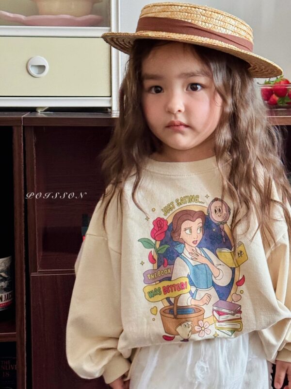 30554C76-40A2-4BB9-8785-2FAA97BEEE2D_1_105_c 〖預購〗Sweet Bell 貝兒公主大學T