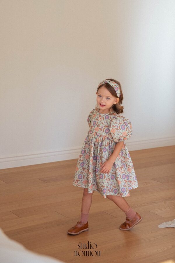 〖預購〗花序流轉澎袖洋裝