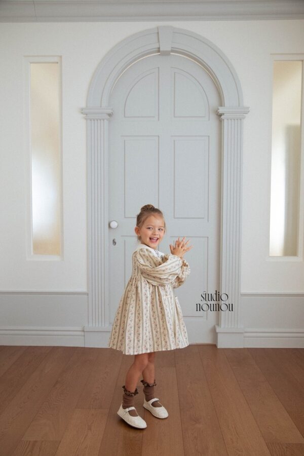 30DAE1BA-B8CA-4FDF-895D-D6DF81B585C1_1_105_c 〖預購〗花徑信箋領片洋裝