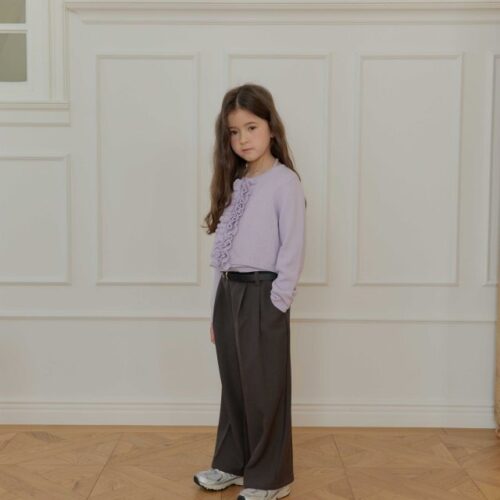 3FFD9764-46B3-41E8-87CE-658E18CDAA38 〖預購〗漫步雲端雙褶版型寬腿西褲