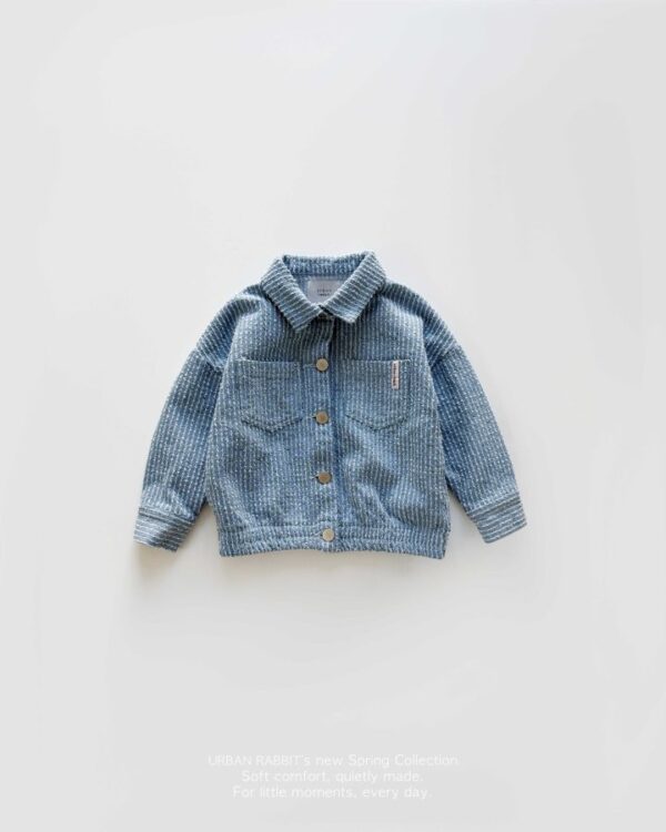 4F51EC09-FE33-4C83-8BE0-1058CC145132 〖預購〗微風感丹寧襯衫外套