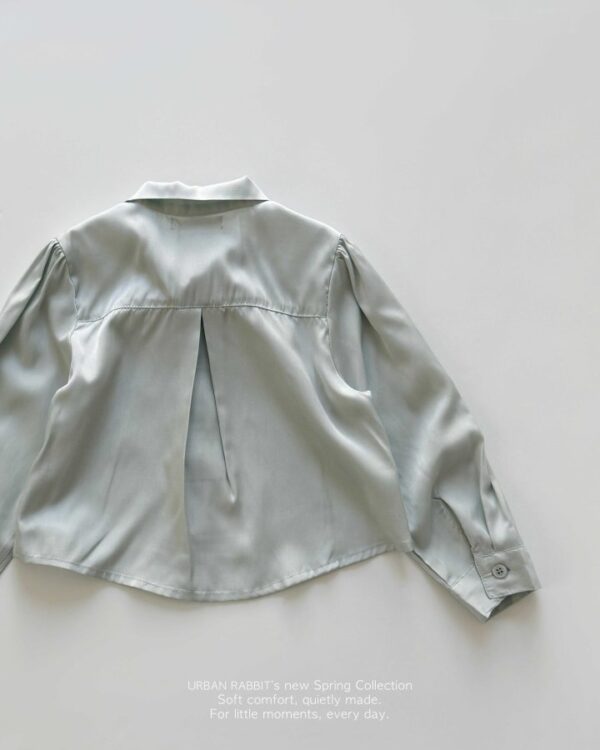 6843E0C0-2BF7-4718-8345-67CA31DAE915 〖預購〗絲滑垂墜領結飄帶感襯衫