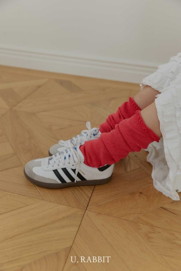 6BF1DF70-8C9D-4E75-BAC1-455567F612FE 〖預購〗復古窗櫺鏤空雕花質感長襪