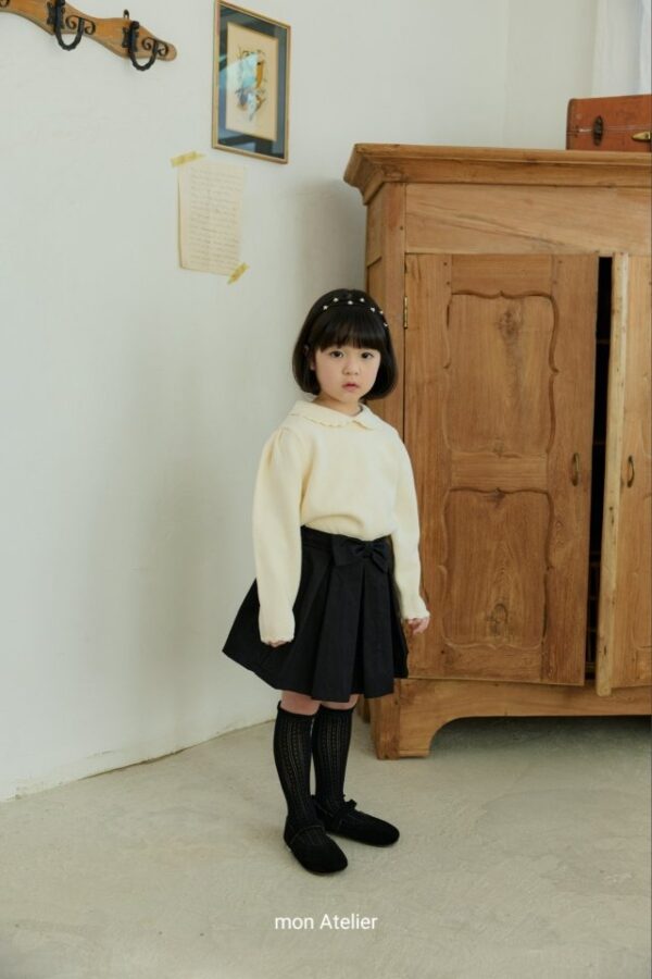 7B4BB519-5C8F-41AF-ADF9-2DFB8009FD4B 〖預購〗繫住春光蝴蝶結裝飾短褲裙