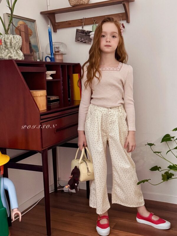 7CE8941C-5F56-4F24-A67A-B5409E61363C_1_105_c 〖預購〗Blanc 柔霧感蕾絲飾邊上衣