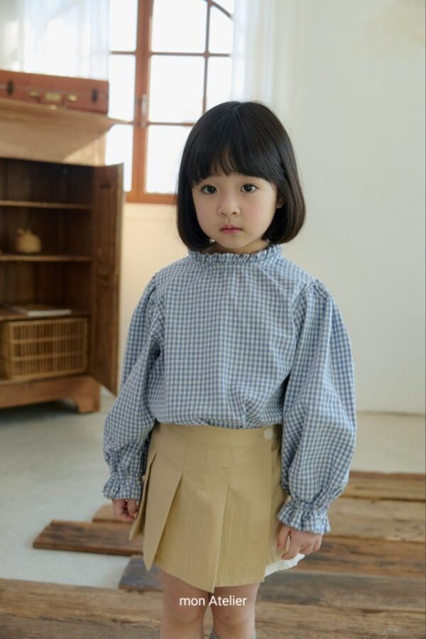 802F16FB-0203-49E9-A64C-FF430348BE26 〖預購〗褶皺詩篇層次感短褲裙