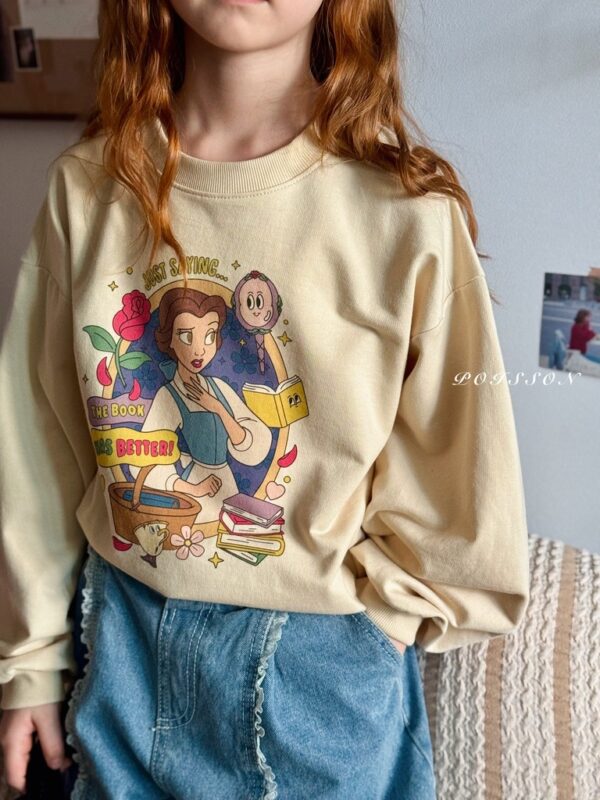 892B0A01-6006-4B41-870A-15B694CB2062_1_105_c 〖預購〗Sweet Bell 貝兒公主大學T