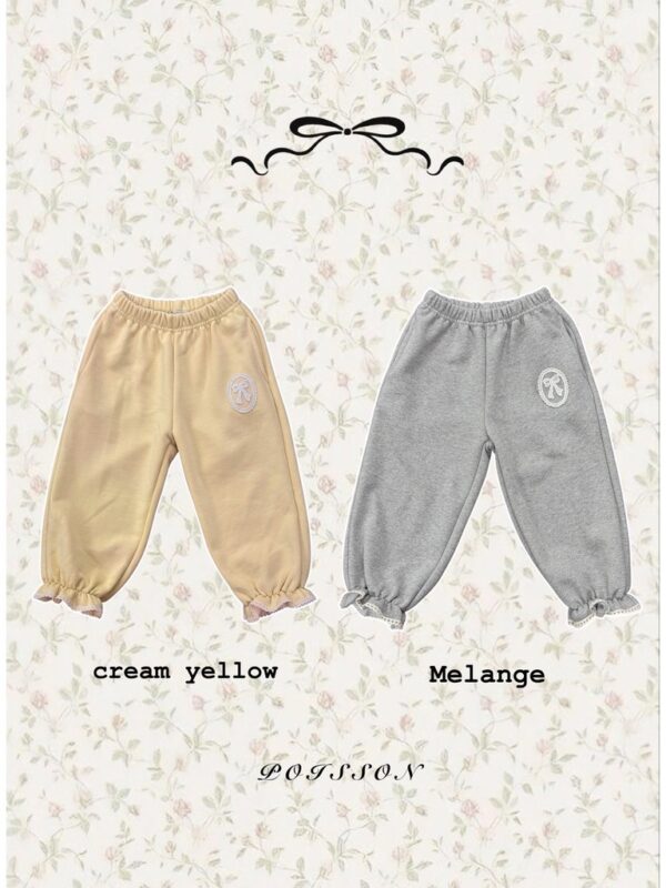 8C0B185E-98B5-4B8A-BDE2-67B36EE294C0_1_105_c 〖預購〗日常感荷葉邊飾舒柔縮口褲