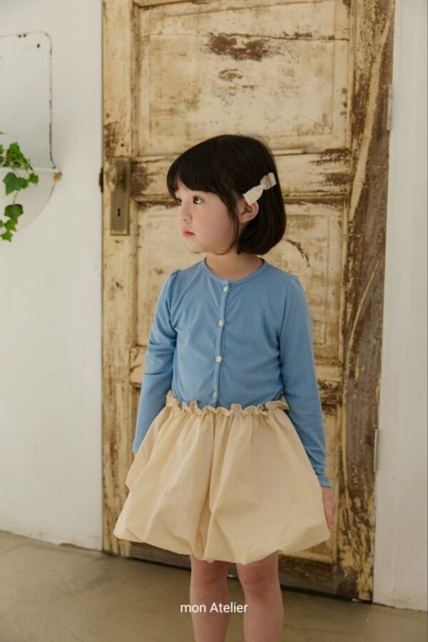 96B3FC62-F1DA-4EA3-9609-EBB3EA2D0024 〖預購〗空氣感立體澎袖連身裙