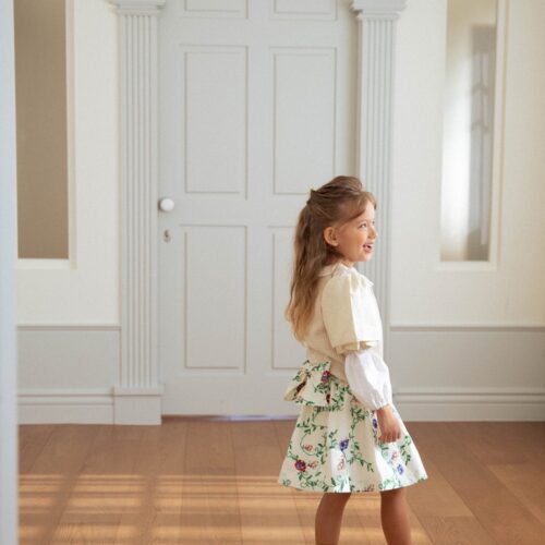 〖預購〗秘密花園蝴蝶結裙