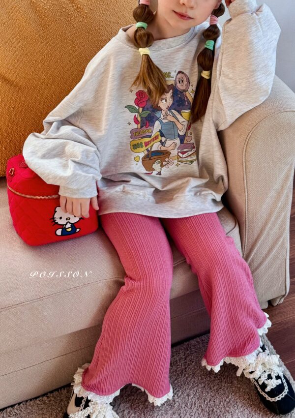 9AF36A07-3340-421E-ABD7-7548615AB16B 〖預購〗氣質蕾絲滾邊靴型褲