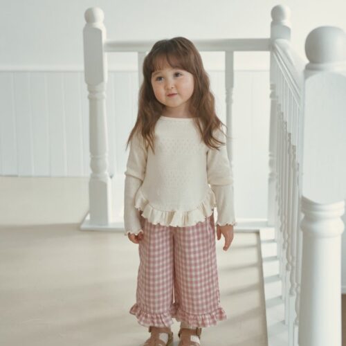 9E061797-C4E5-4DA1-AC09-E2B83FB38B07 〖預購〗Hershey 格紋拼接舒柔休閒褲