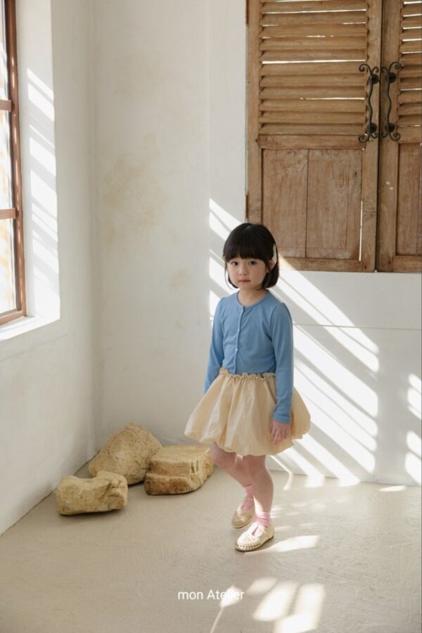 AA2D49F3-3FEF-41E8-984C-2052BDAFFF4C 〖預購〗空氣感立體澎袖連身裙