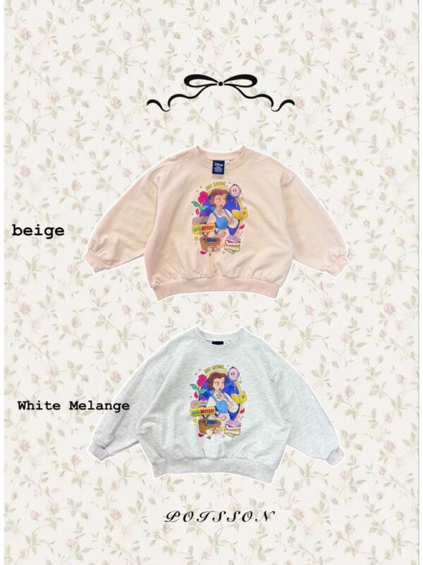 AF583E51-0C79-47ED-B5B6-EA210C03D64F_1_105_c 〖預購〗Sweet Bell 貝兒公主大學T