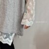 B0C56117-415E-45EF-9B0A-16A33C83F158_1_105_c 〖預購〗長版內搭蕾絲雕花襯衫