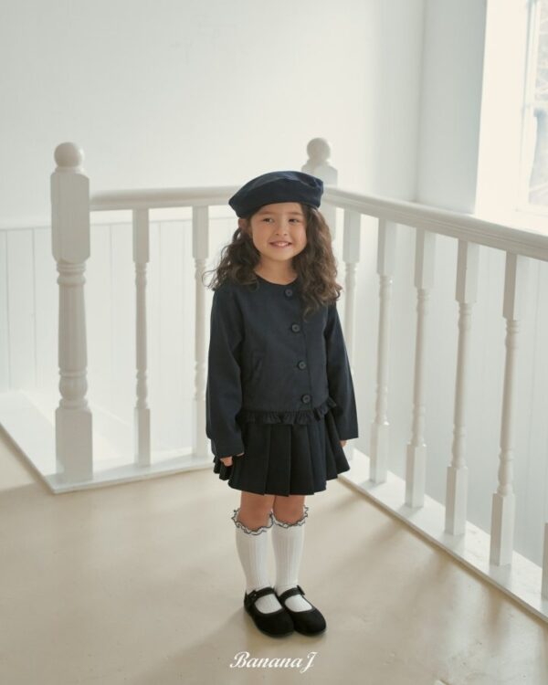 B161434D-5B45-4F74-B5F1-5DCF2426587C 〖預購〗摩亞法式經典百褶短褲裙